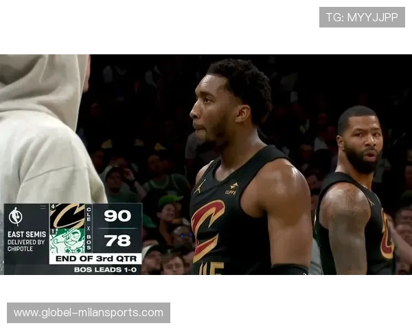 米切尔急停三分划破天空，骑士掌握主动权